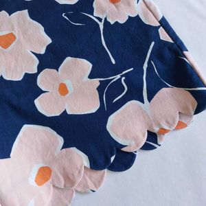 Isaac Mizrahi Floral Scallop Shorts 🌷