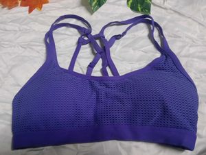 146.Purple Sports Bra