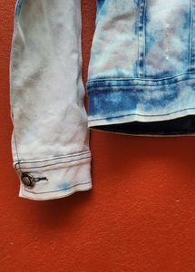 Trendy Acid Wash Denim Jacket