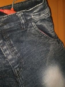 Stylish Blue Washed Jeans