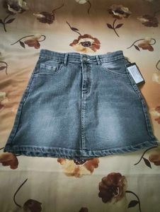 Denim Mini Skirt