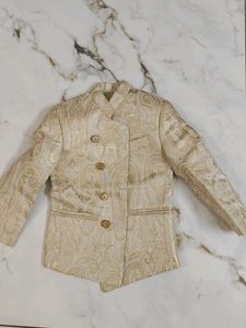 Kid's Brocade blazer