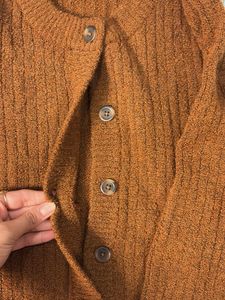 Madewell Brown Knit Cardigan
