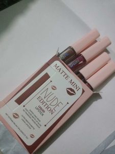 matte mini lipsticks nude edition