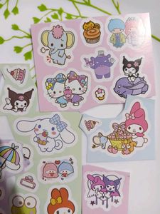 Cute Sanrio Stickers☁️🩷