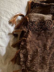 Turban and Dupatta with Gold Trim