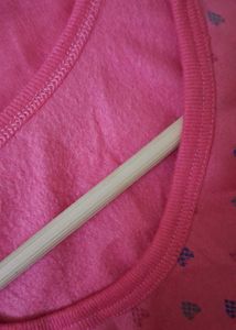 Cute Night Suit Pink Heart Long Sleeve T-Shirt