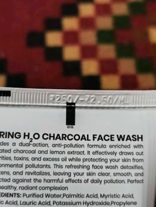 pack of 5, Charcoal Face Wash