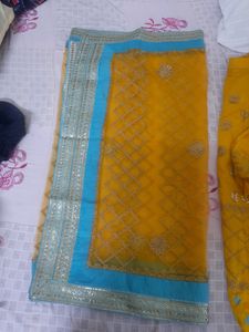 Pdp bridal lehenga set with heavy dupatta