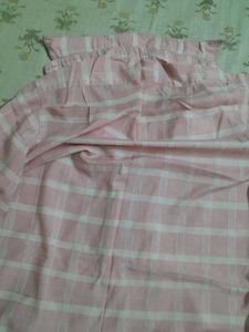 light pink plaid Pattern shirt