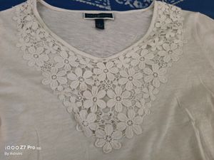 White Tshirt Top
