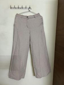 H&M beige Wide-Leg Pants