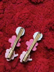 Cute Flower Hair Clips Set