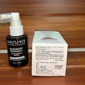 Soulflower Rosemary Hair Growth Serum