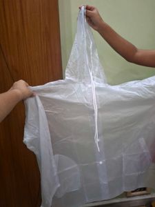 Clear Raincoat with Hood