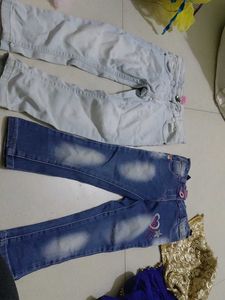 Light Wash Denim Jeans
