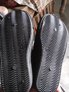 Classic Black Canvas Lace-Up Shoes
