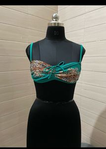 Imported Stylish Leopard Print Bikini Top