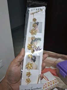 Elegant Floral Hair Chain