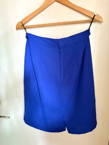 Beautiful Royal Blue Mini Skirt