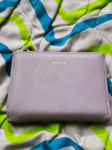 Miniso Lavender Textured Wallet