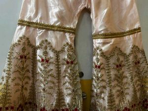 embroidery garara kurta and duppta