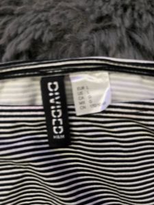 Unused H&amp;M Striped Sleeveless Mini Dress