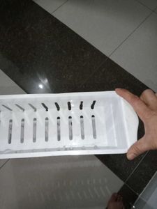 White Plastic Shoe Rack Organizer