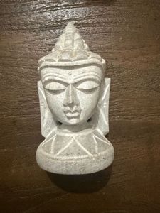 Stone Buddha Head Statue