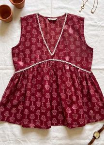 Peplum Kurti🪷🦢