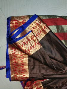 Very Beautiful Border ❤️🤎 Saree