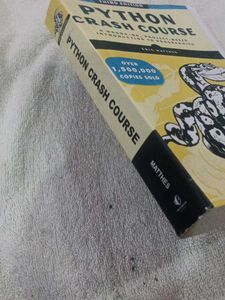 Python Crash Course 3rd Edition Book