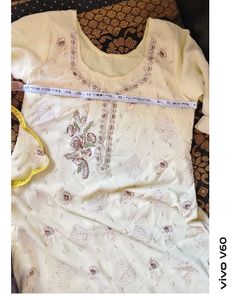 Beautiful Yellow Embroidered Kurta Set