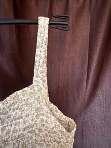 Chic Smocked Floral Camisole Top