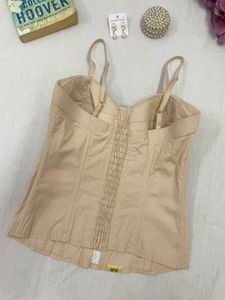 Beige corset top