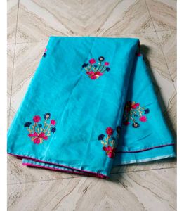 💙beautifulsaree Without blouse💙