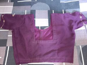 Elegant Purple Blouse