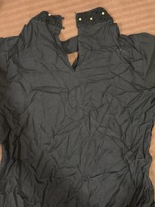 Elegant Beaded Neckline Top