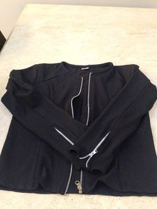 Black Zip-Up Jacket
