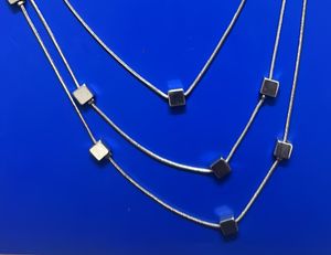 3 Layer Contemporary Chain For Girls (silver)