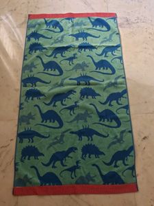 Dinosaur Print Beach Towel