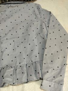 women's Striped Star Shirt
