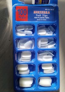 Artificial Fake Nails (100 Piece)💅 with Glue