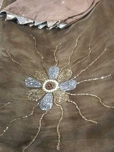 Designer Brown Kurta Set with Embellishments