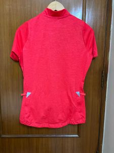 🆕Adidas Cycling Jersey - Vibrant Coral Red