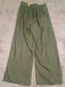 Olive Green Eyelet Co-ord Set