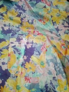 Vintage Floral Button-Down