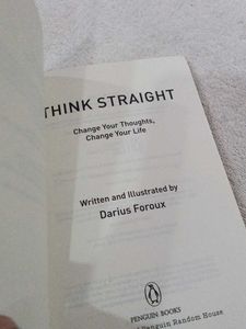 Think Straight Book