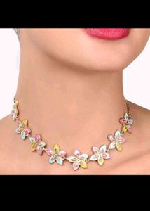 Summer Flower Charm Necklace