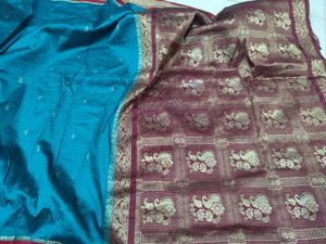Floral Print saree -2 combo